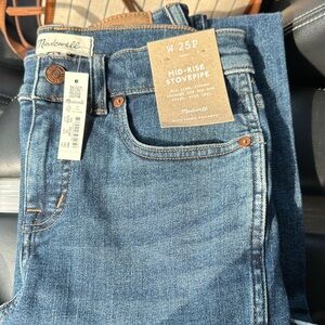 NWT Madewell Stovepipe Jeans
